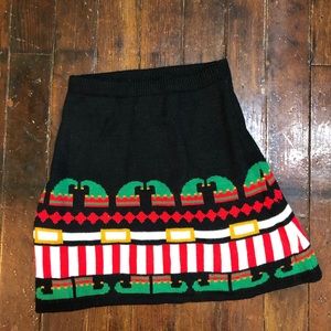 Christmas sweater skirt
